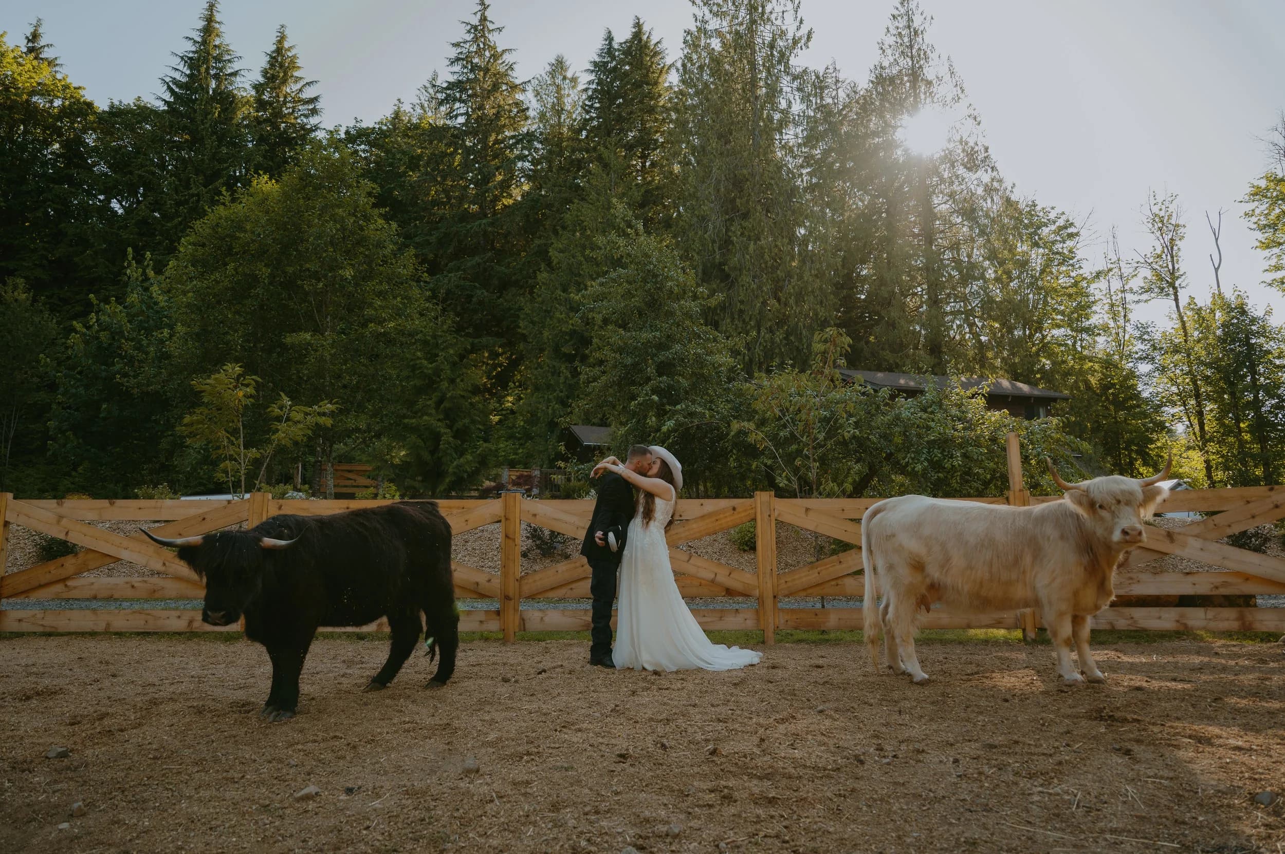 Riley & Jordan wedding at Highland Farms